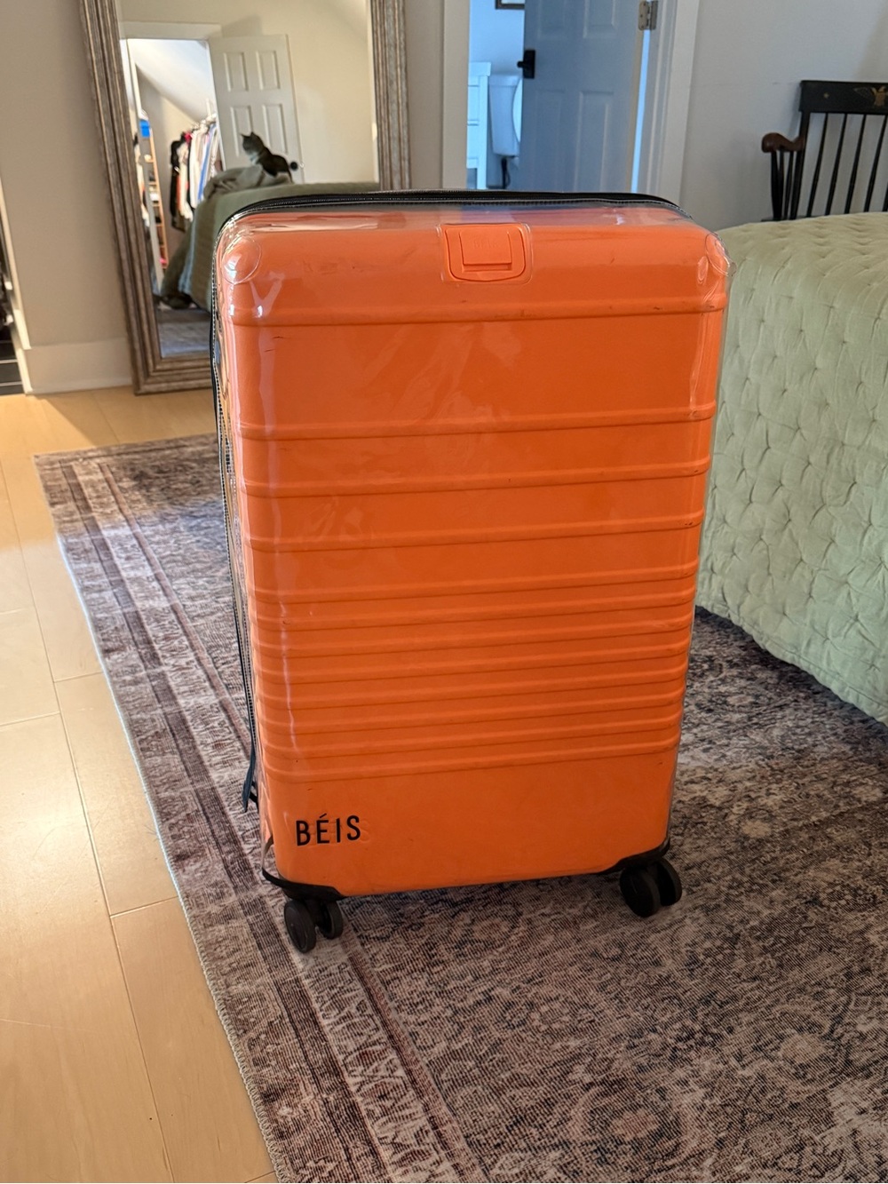 beis large ‘29 roller in creamsicle with beis cover - Picture 2 of 6
